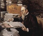 Valentin Serov Portrait of the composer Nikolai Andreyevich Rimsky-Korsakov oil on canvas